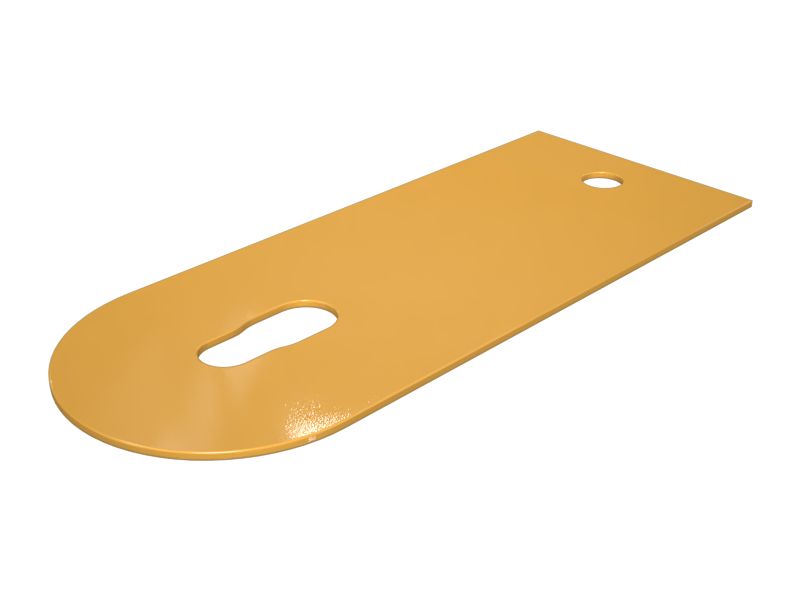 Монтажная пластина с двумя болтами толщиной 2 мм