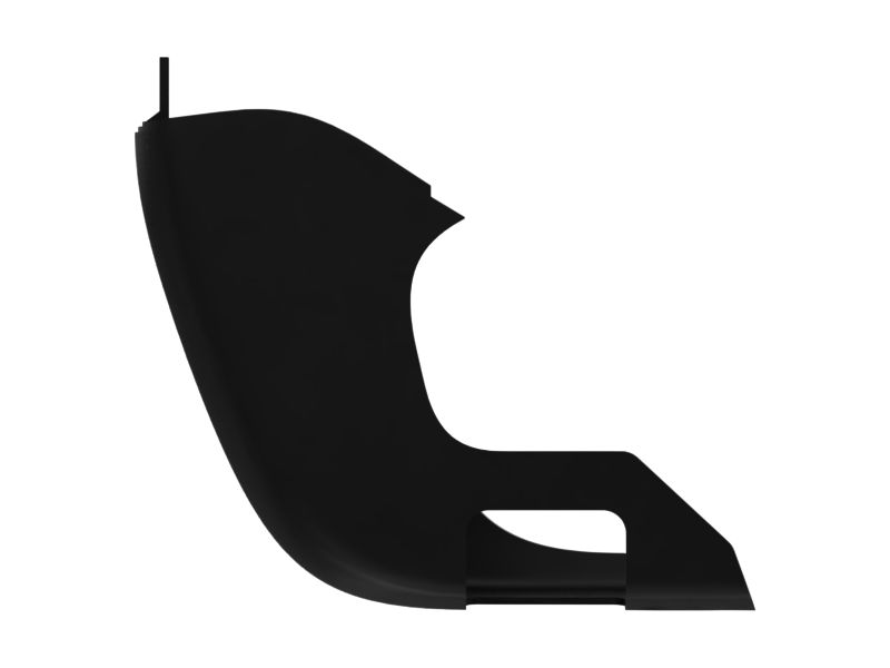 Правая крышка консоли оператора