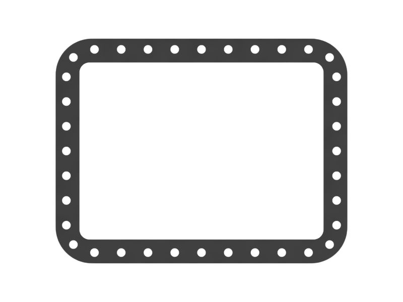 Прокладка гидравлического бака толщиной 1,2 мм