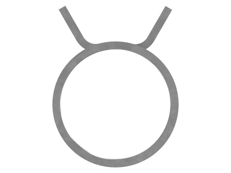 Зажим с минимальным внутренним диаметром 11,16 мм