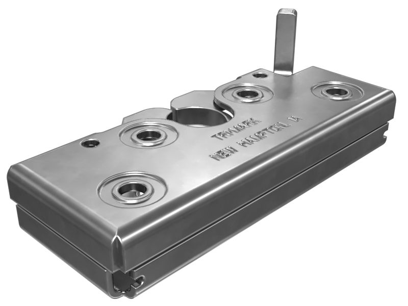 156-6563: Оконный шпингалет длиной 113,7 мм