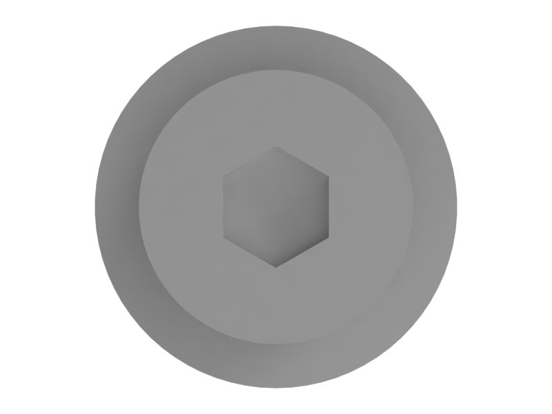 Длинный болт ударника двери M12x1,75