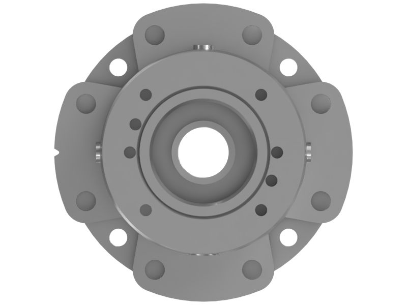 Опора вибрационного двигателя