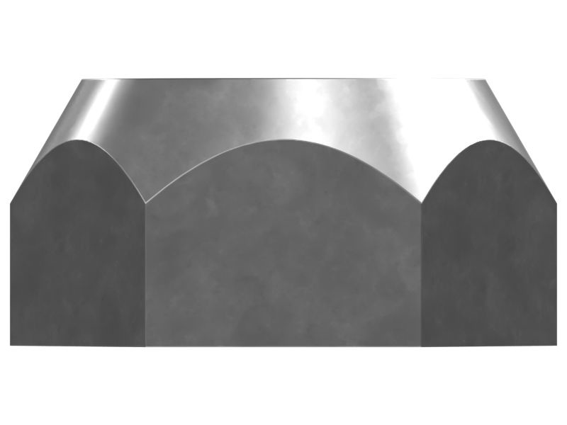 Фланцевая гайка с шестигранной резьбой M10X1,5