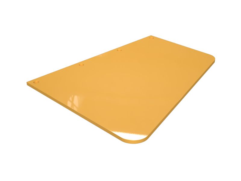 Армированный резиновый брызговик, толщина 12 мм