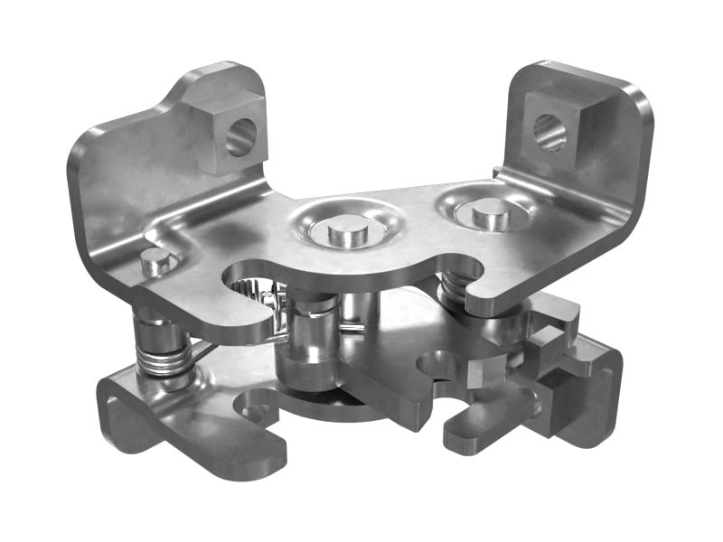 Замок верхнего переднего окна кабины