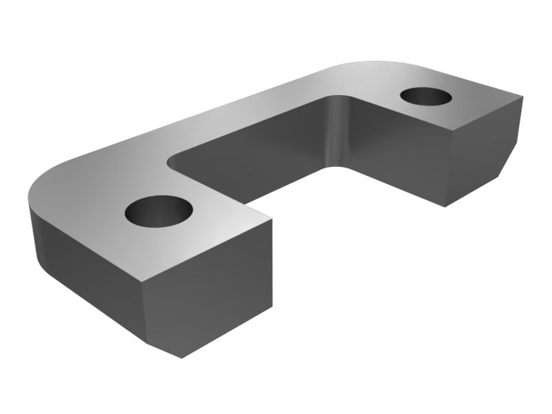 Стальной фиксатор длиной 131 мм