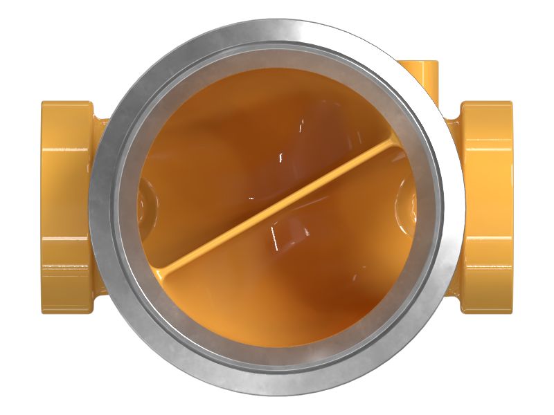 Выпускной коленчатый патрубок тройника