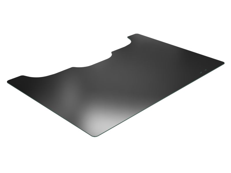 Заднее стекло кабины толщиной 5 мм