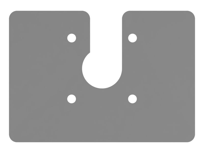 Табличка с инструкциями по топливу толщиной 1,6 мм