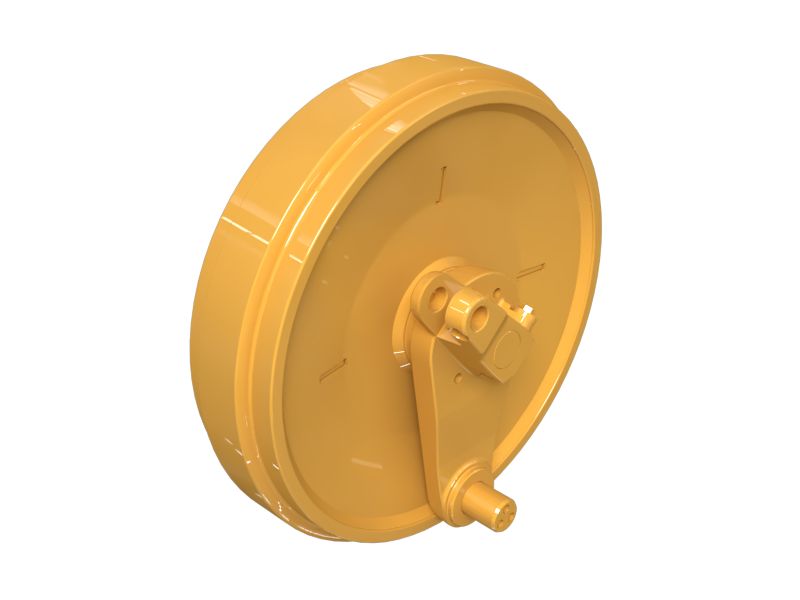 Блок переднего направляющего колеса