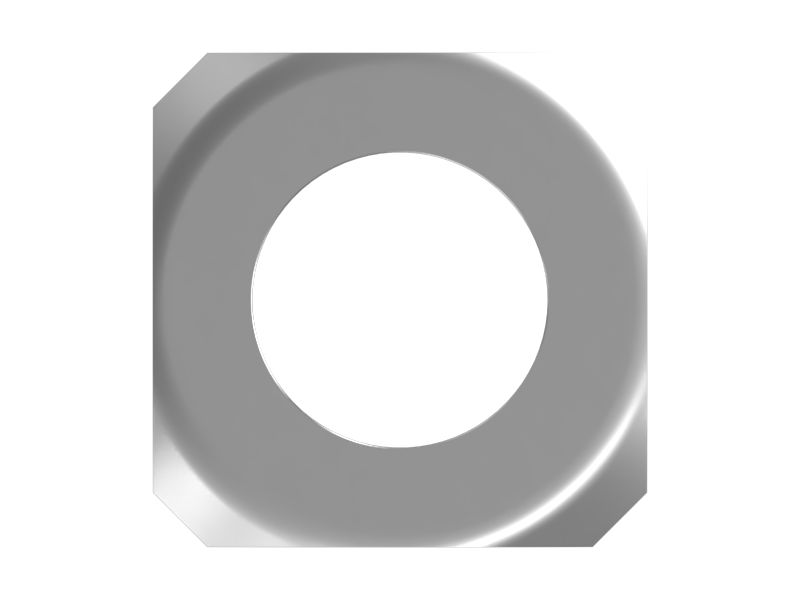 Квадратная гайка с внутренней резьбой M16 x 1,5 - 6H