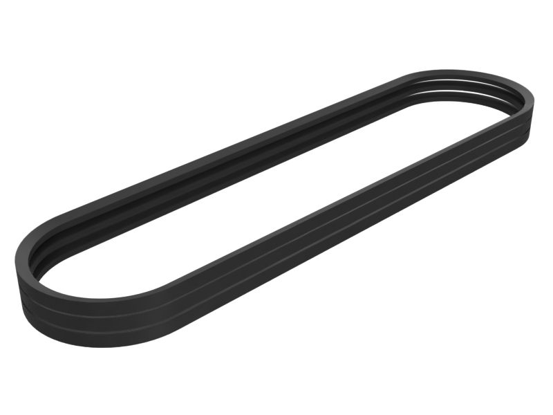 Комплект клиновых ремней привода вентилятора