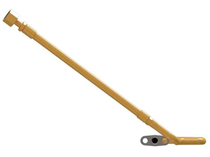 Трубка маслопровода турбонагнетателя диаметром 16,40 мм