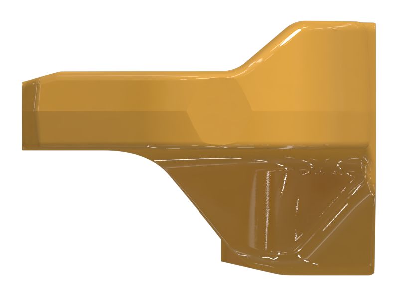 Замыкающее звено гусеничной ленты общего назначения со стороны втулки