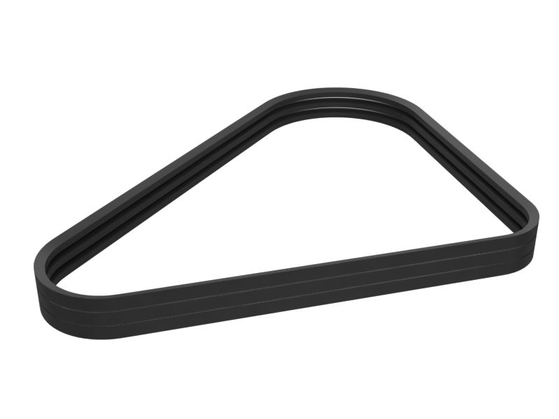 Клиновые зубчатые ремни (набор из 3 шт.)