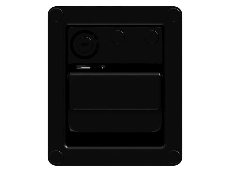 Замок дверцы доступа к отсеку воздухоочистителя и аккумуляторных батарей