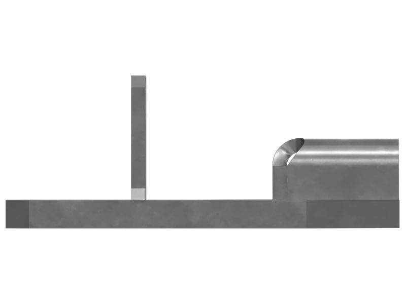 Монтажный кронштейн для защиты переднего стекла толщиной 6 мм