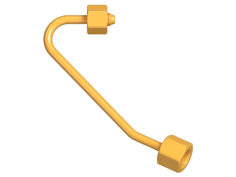 Топливный патрубок, внутренний диаметр 3 мм