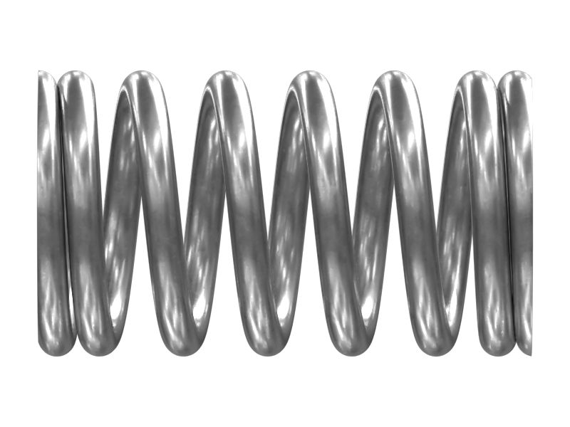 Пружина сжатия наружного клапана, длина в свободном состоянии 74,80 мм