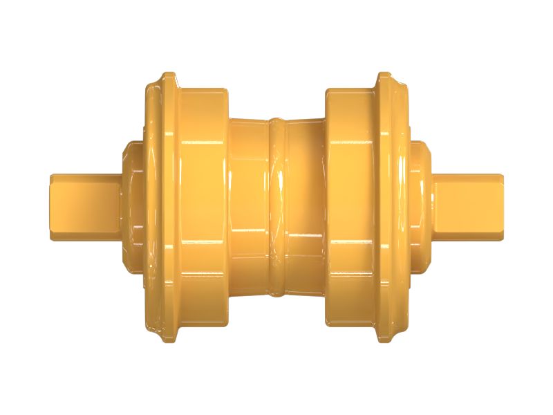 Одноребордный опорный каток