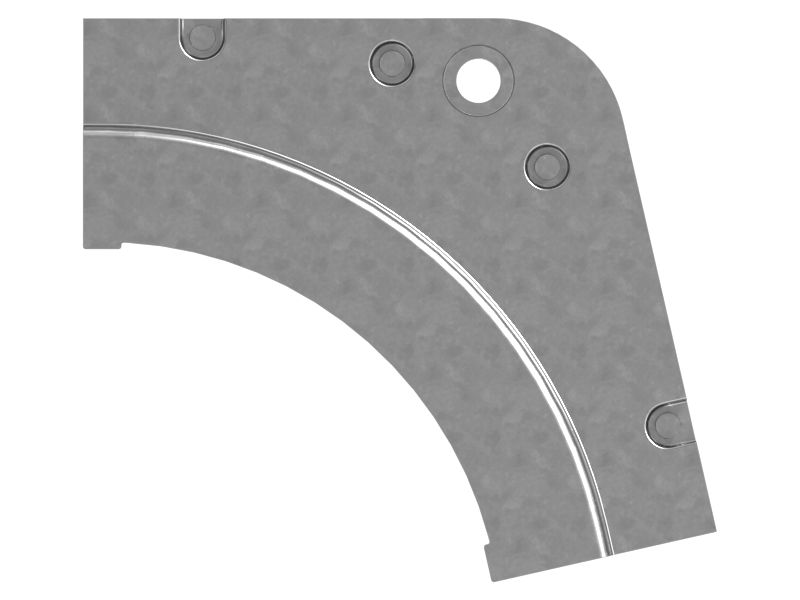 Направляющая стекла кабины