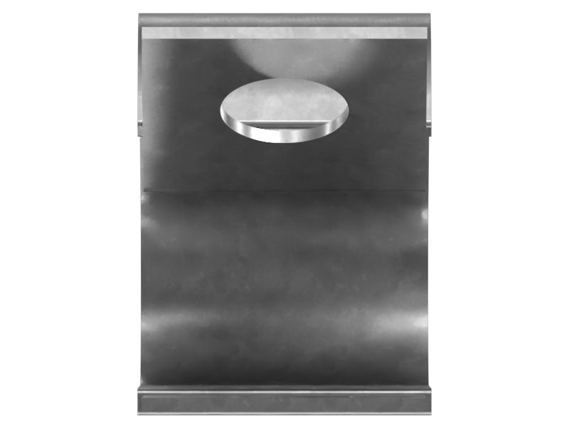 Зажим с двойной трубчатой петлей внутреннего диаметра 28,40 мм