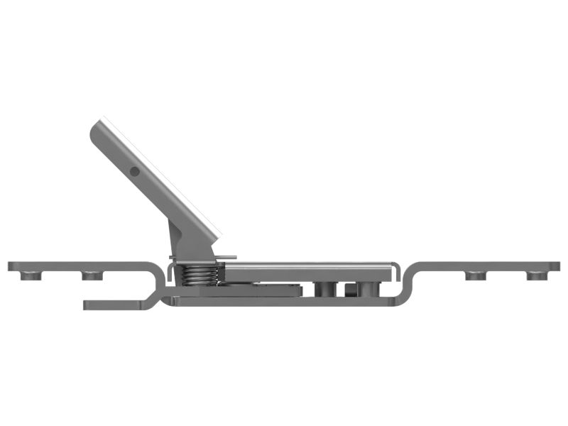 Правая защелка двери кабины оператора