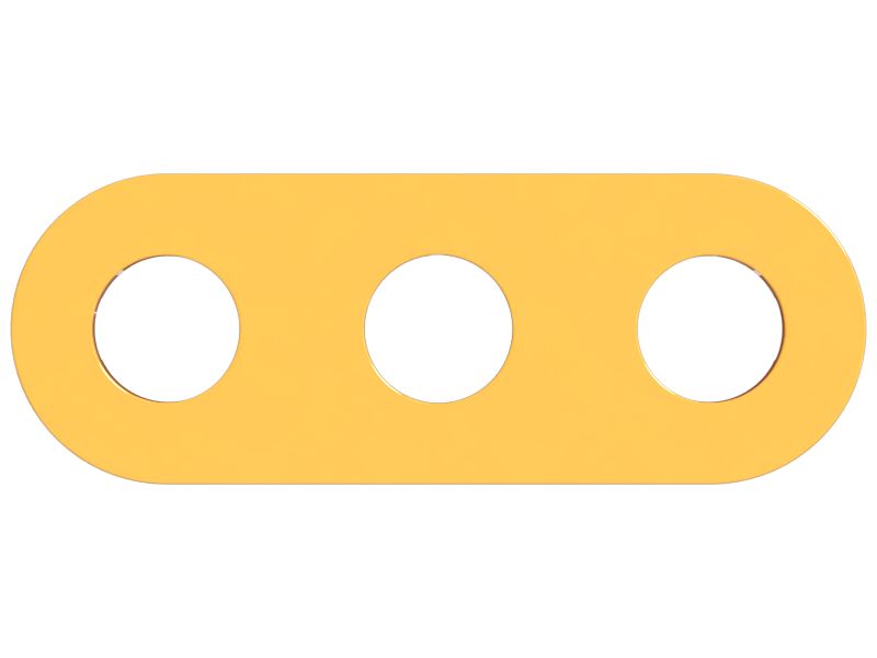 Блок общей высотой 68 мм из высокопрочного чугуна