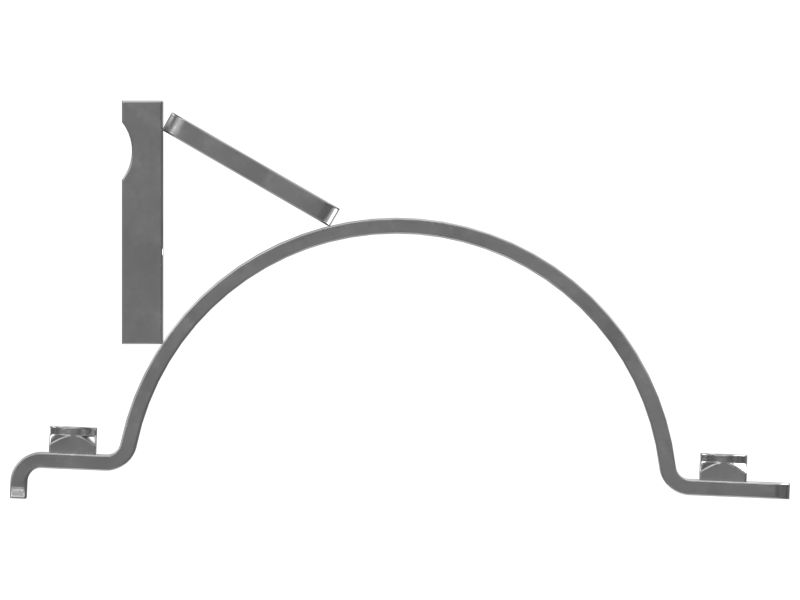 Опора гидроцилиндра, внутренний диаметр 160 мм