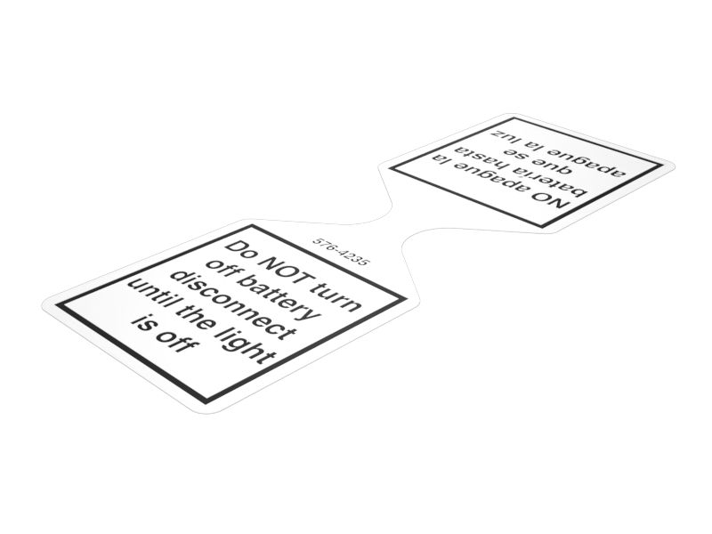 576-4235: Пленка с инструкциями