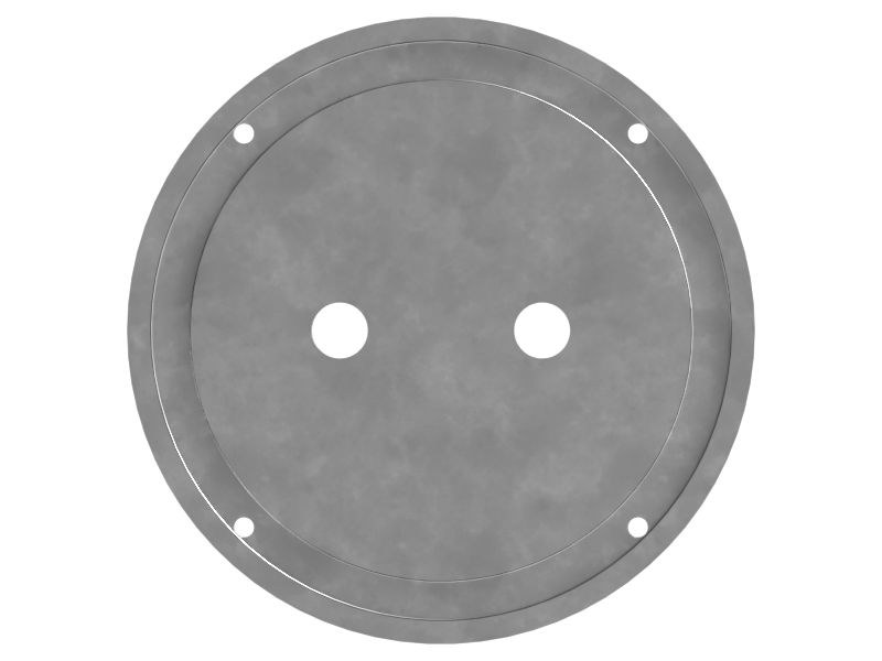 Опорная плита толщиной 19 мм для датчика вращения