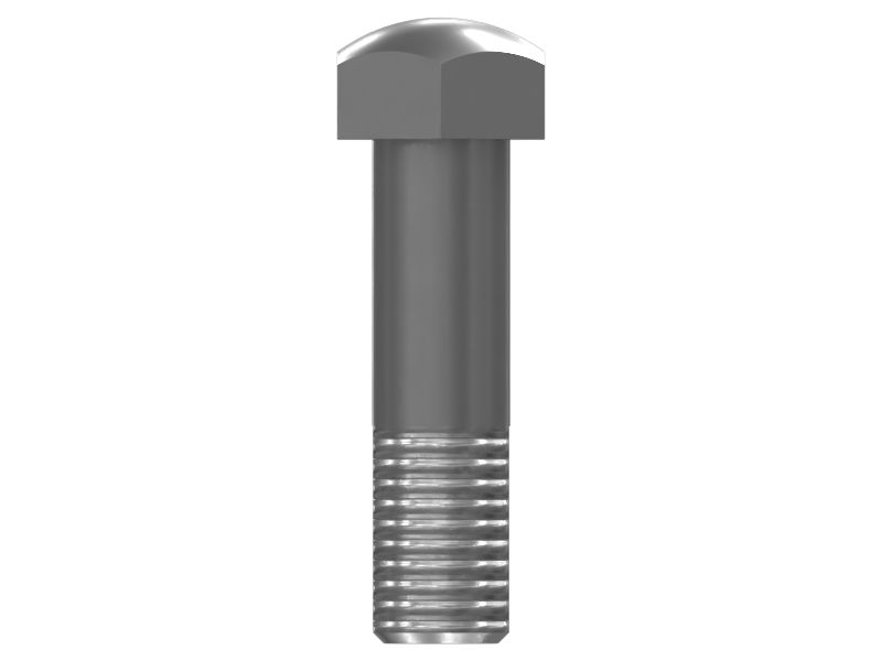 Болт длиной 115,89 мм с резьбой 1 1/4-7