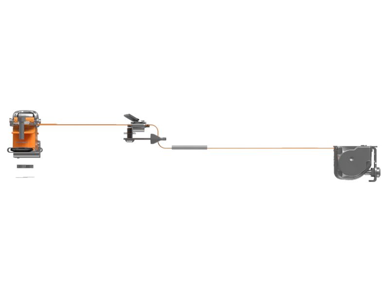 Ремень безопасности с инерционной катушкой и 4 точками крепления