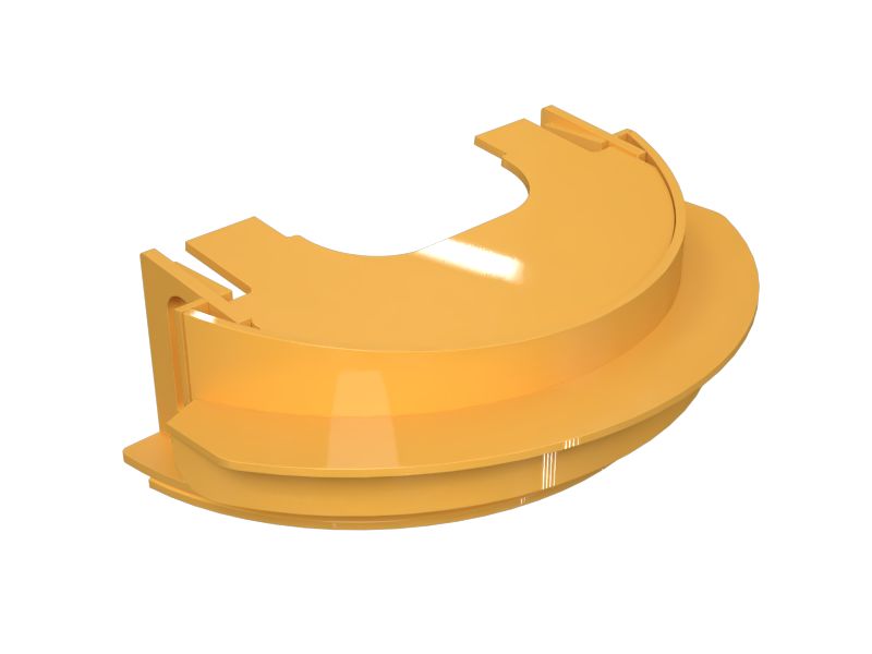 Ограждение в сборе, задний мост