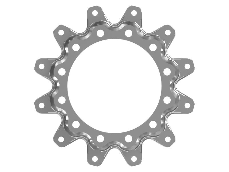 Литое ведущее колесо с 12 зубьями