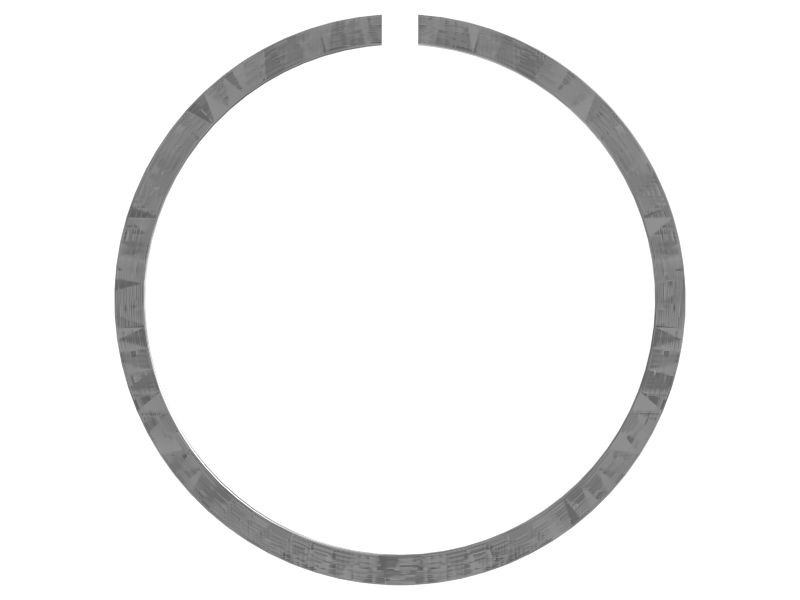 Стопорное кольцо гусеничной ленты