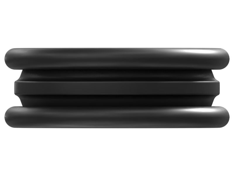 Двойное конусное уплотнение с металлической поверхностью