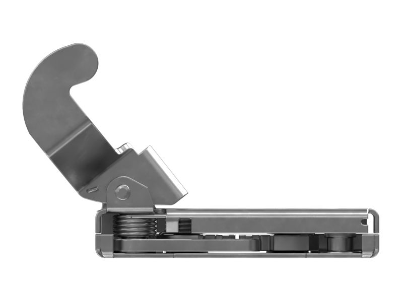 Поворотная защелка двери кабины из нержавеющей стали