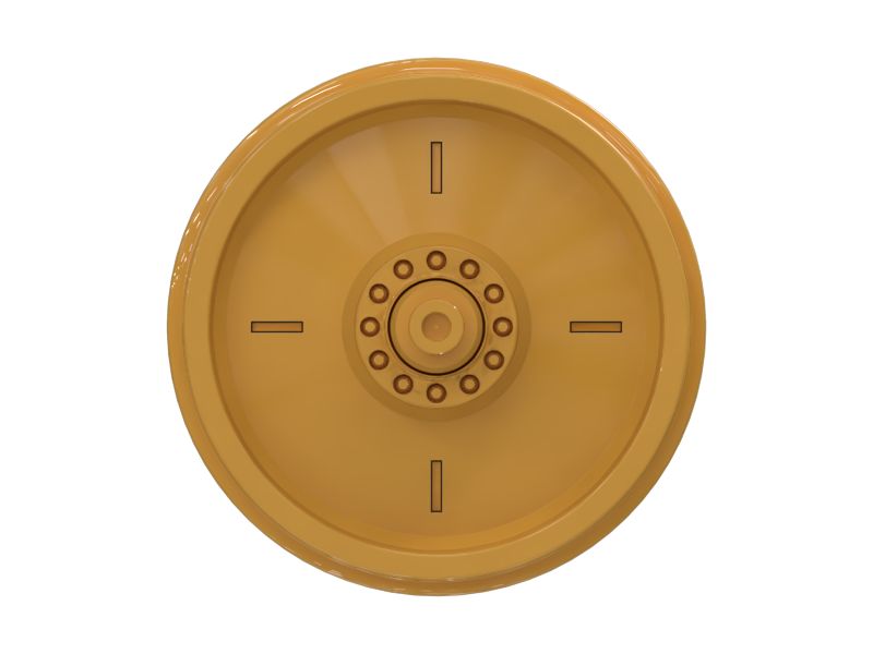 Направляющий ролик гусеничной ленты с наружным диаметром 660 мм