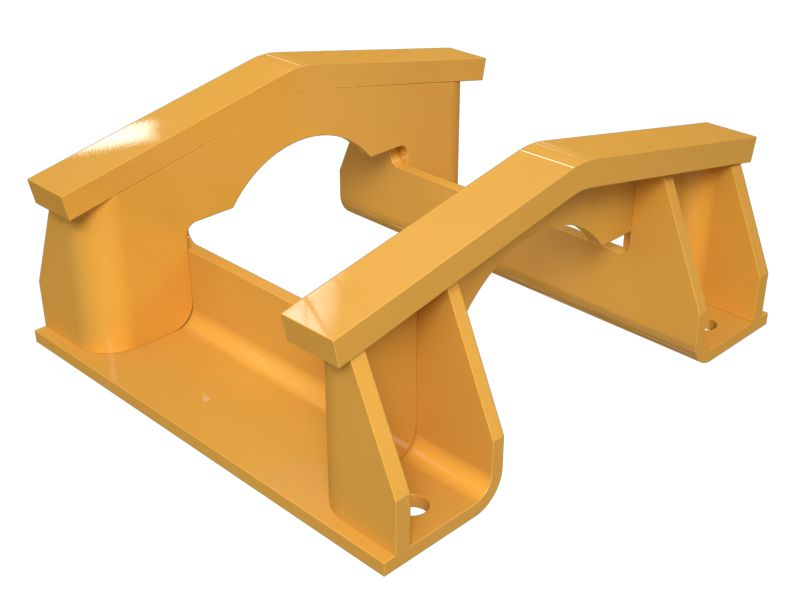 Защита ходовой части направляющей гусеницы