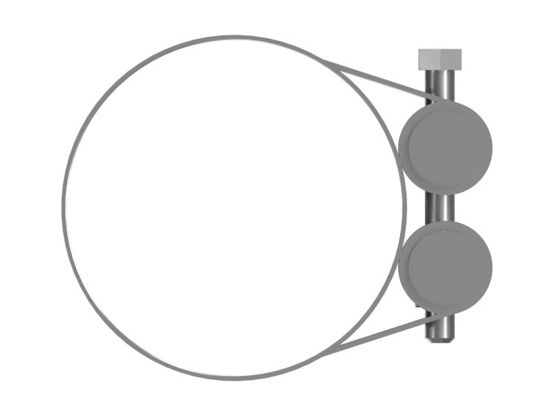 Хомут с постоянным натяжением