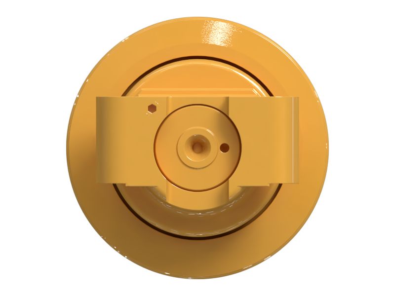 Опорный каток гусеничной ленты, однобортный