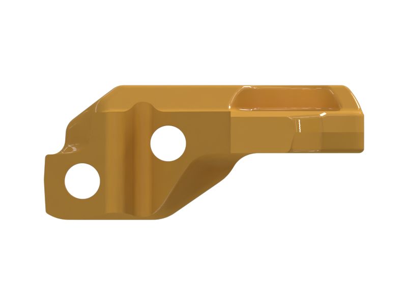 Замыкающее звено гусеничной ленты общего назначения со стороны втулки