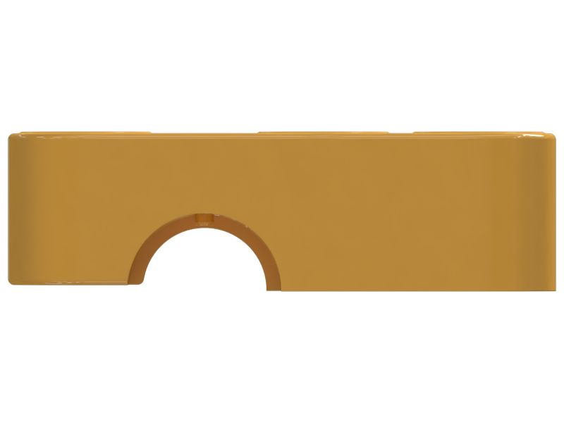 Крепежный колпачок для направляющего колеса гусеничной ленты