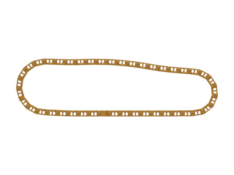 Звено гусеницы в сборе