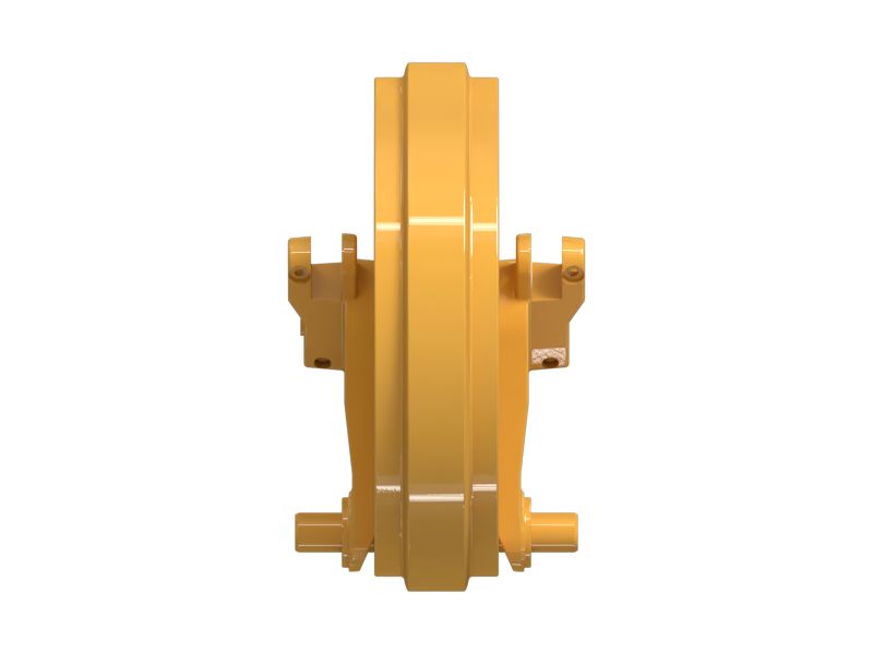 Блок переднего направляющего колеса