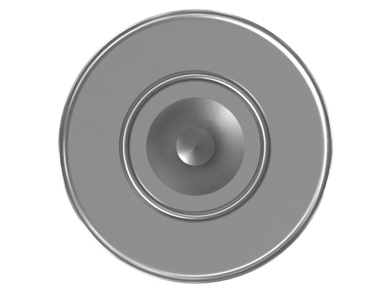 Замыкающий палец гусеницы диаметром 57,23 мм