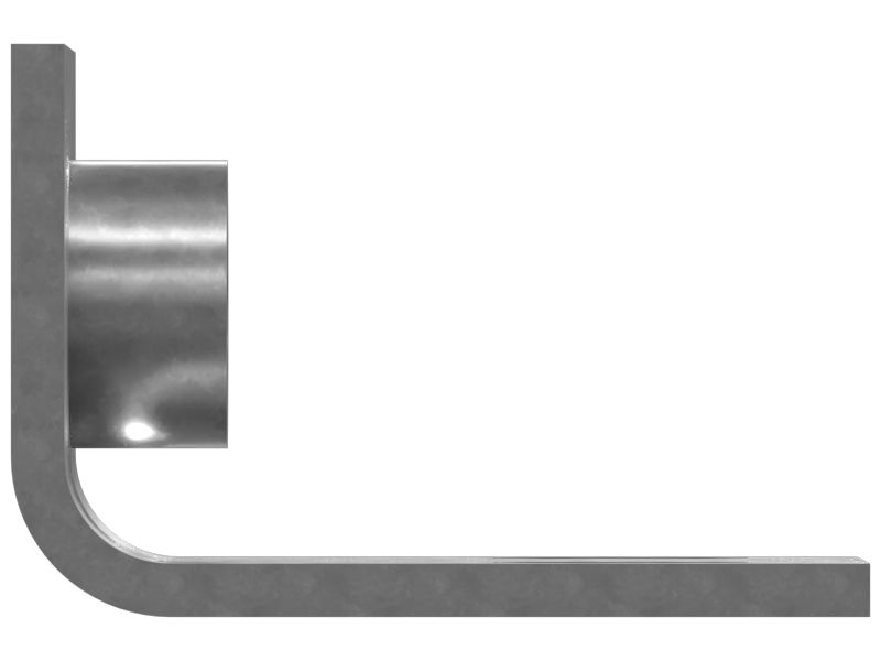 Монтажный кронштейн толщиной 4 мм под углом 90 градусов