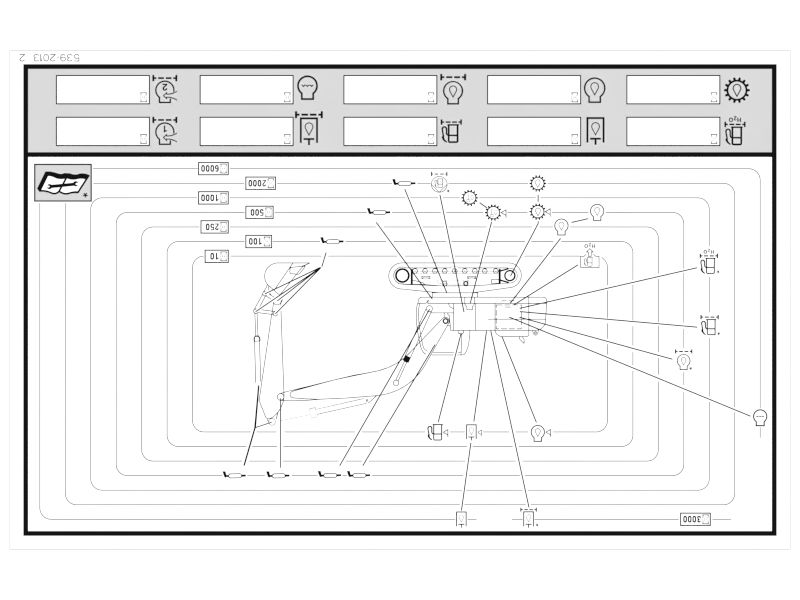 Наклейка с данными смазки
